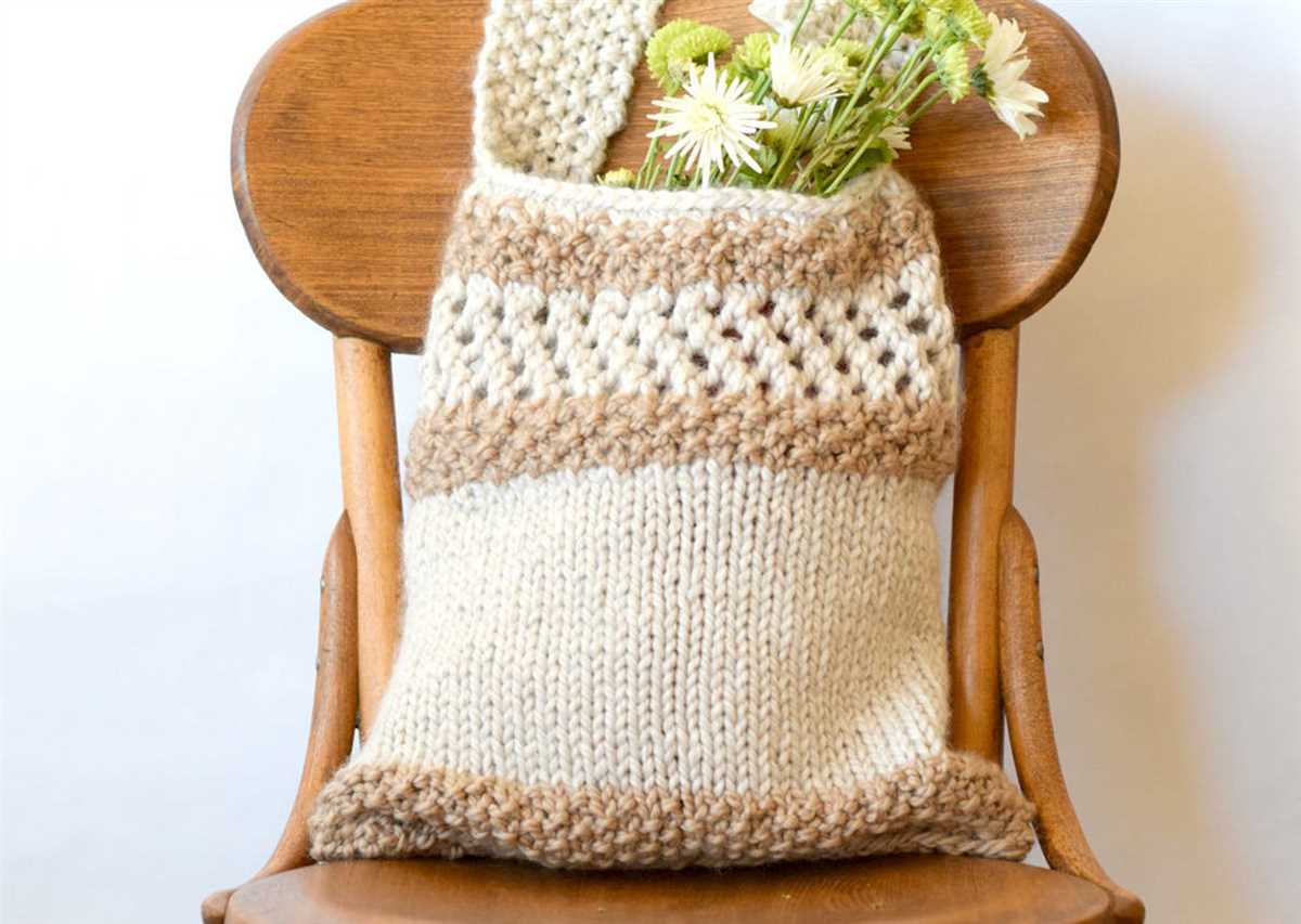 Market bag knitting pattern free