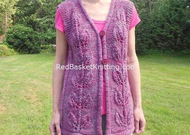 Free vest knitting pattern womens