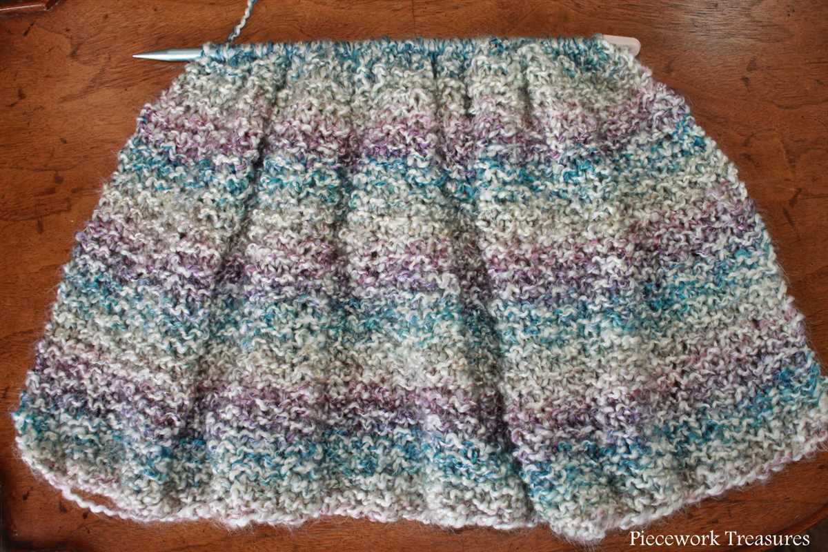 Easy prayer shawl knitting pattern