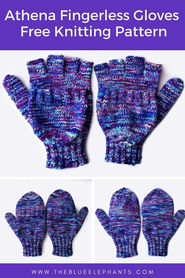 Knit gloves pattern free