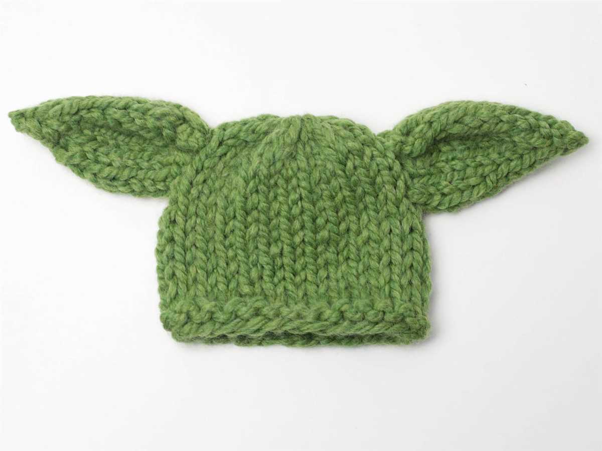 Free yoda knitting pattern