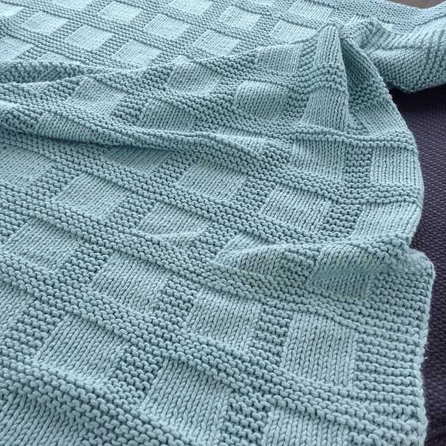 Jordan blanket knitting pattern