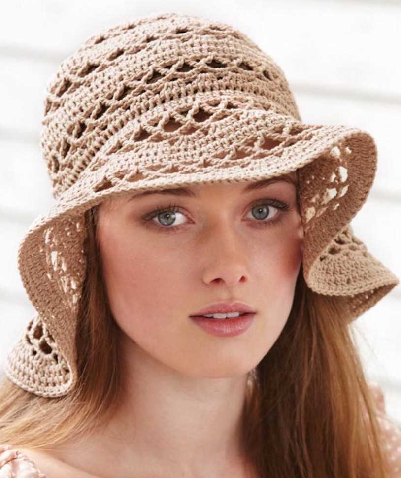Knit a bucket hat pattern