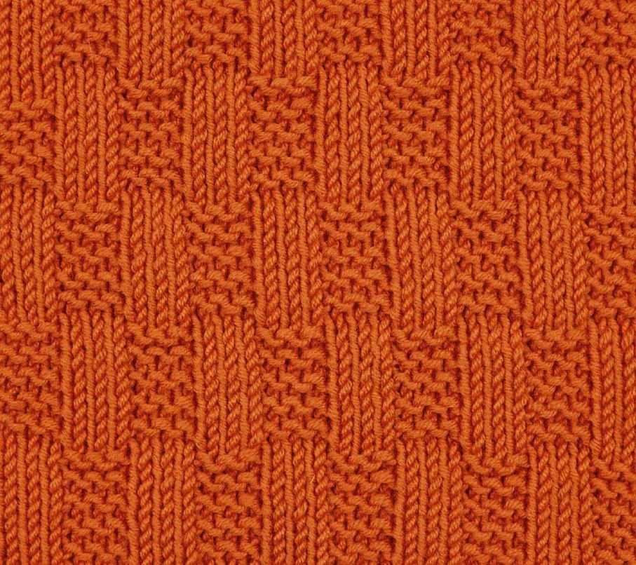 Knit square patterns free