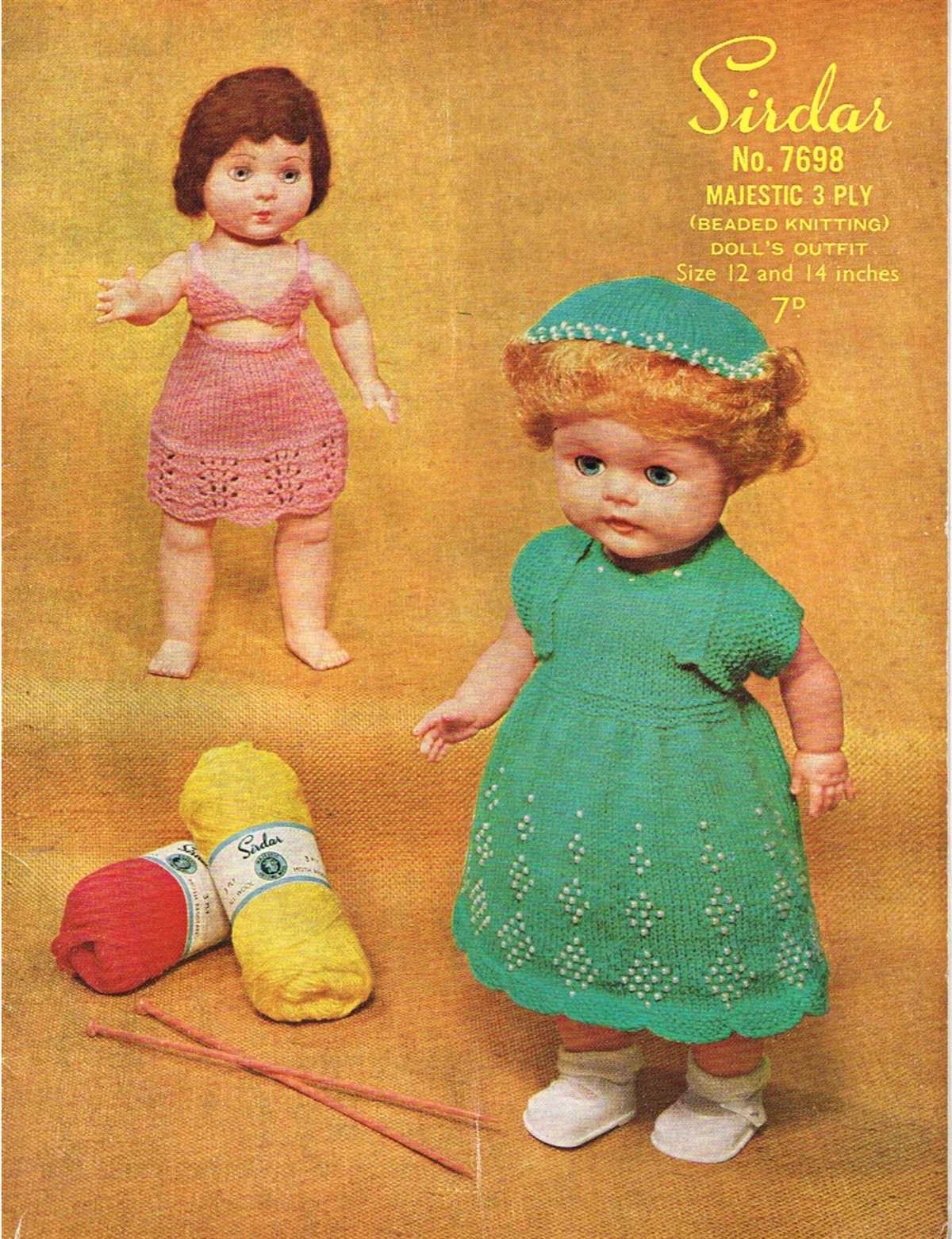 Free 12 inch doll knitting patterns