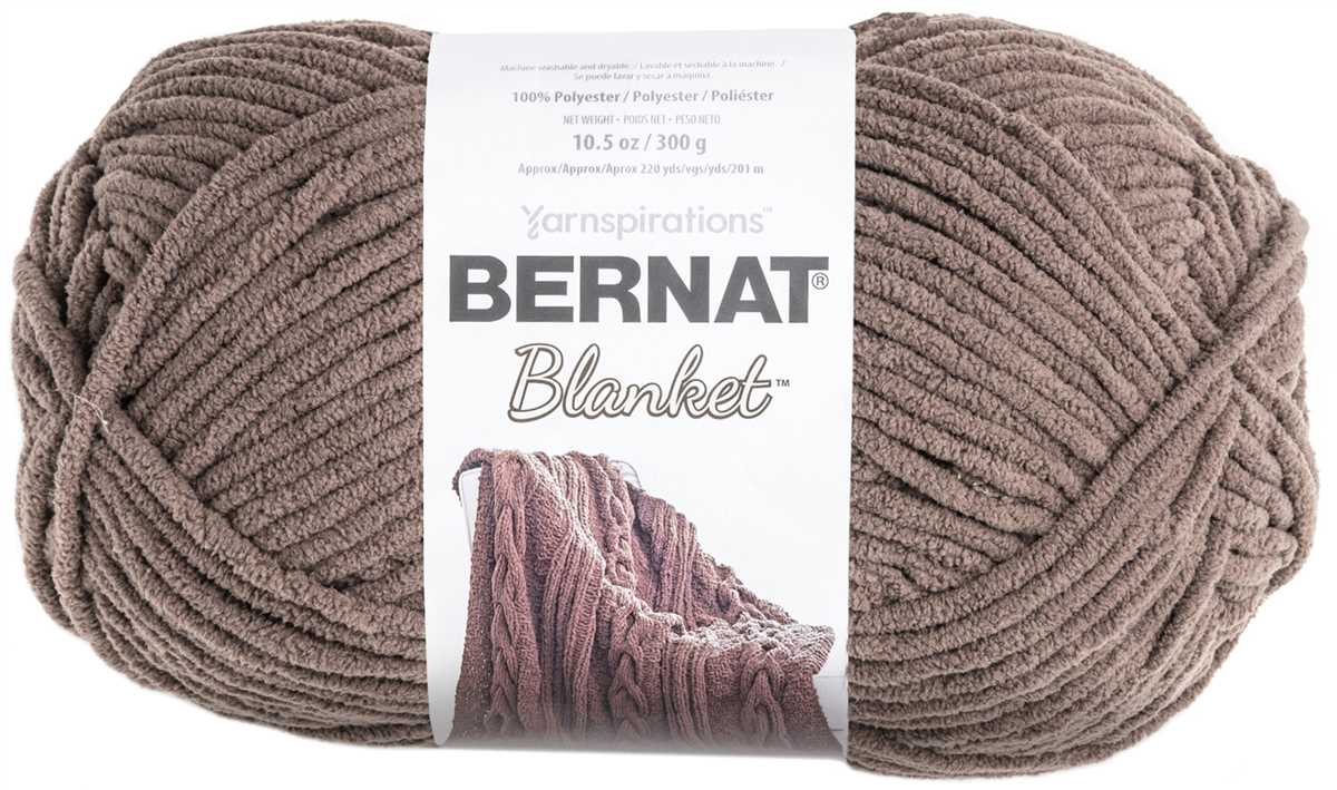 Bernat blanket big yarn patterns knit