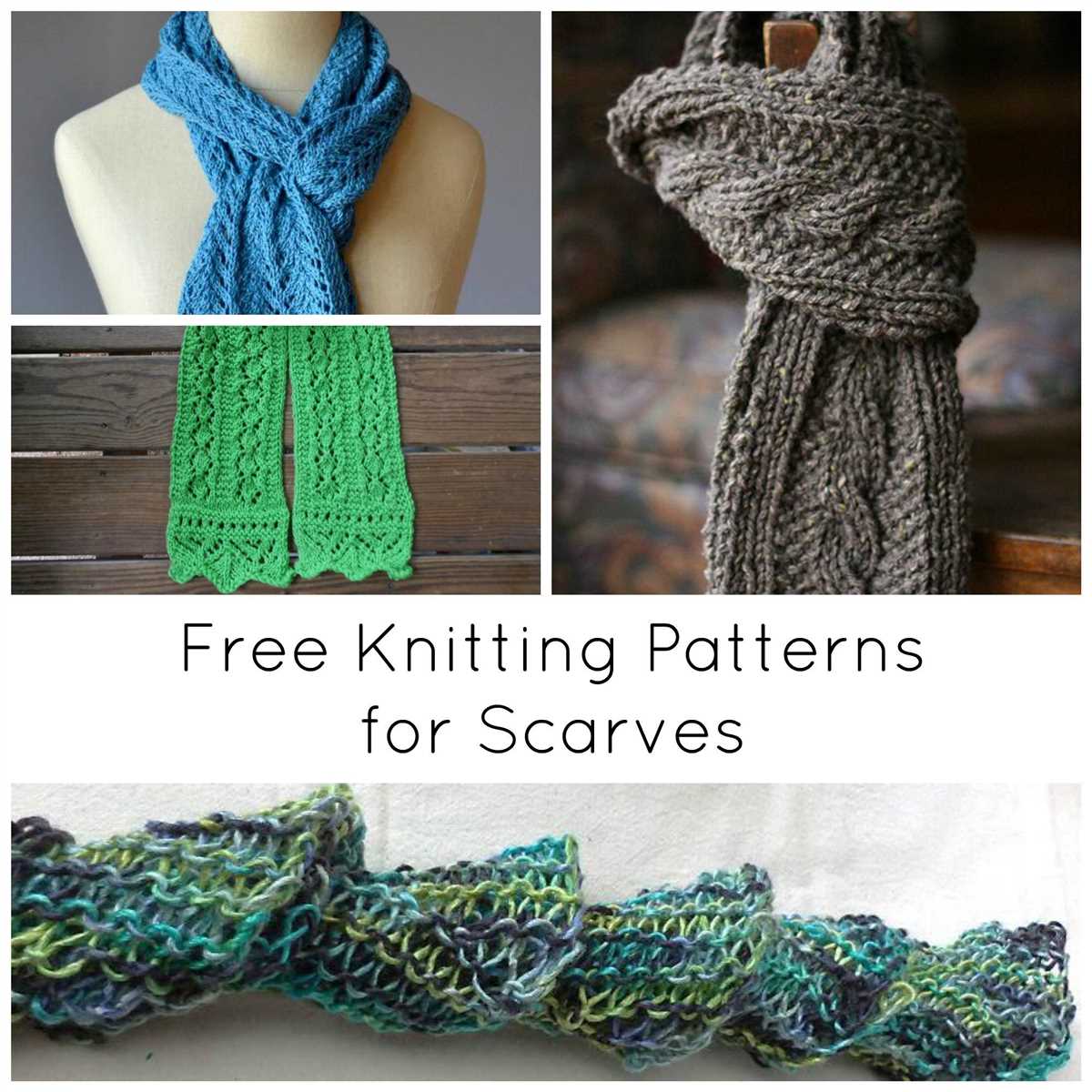 Free knitting pattern for scarf