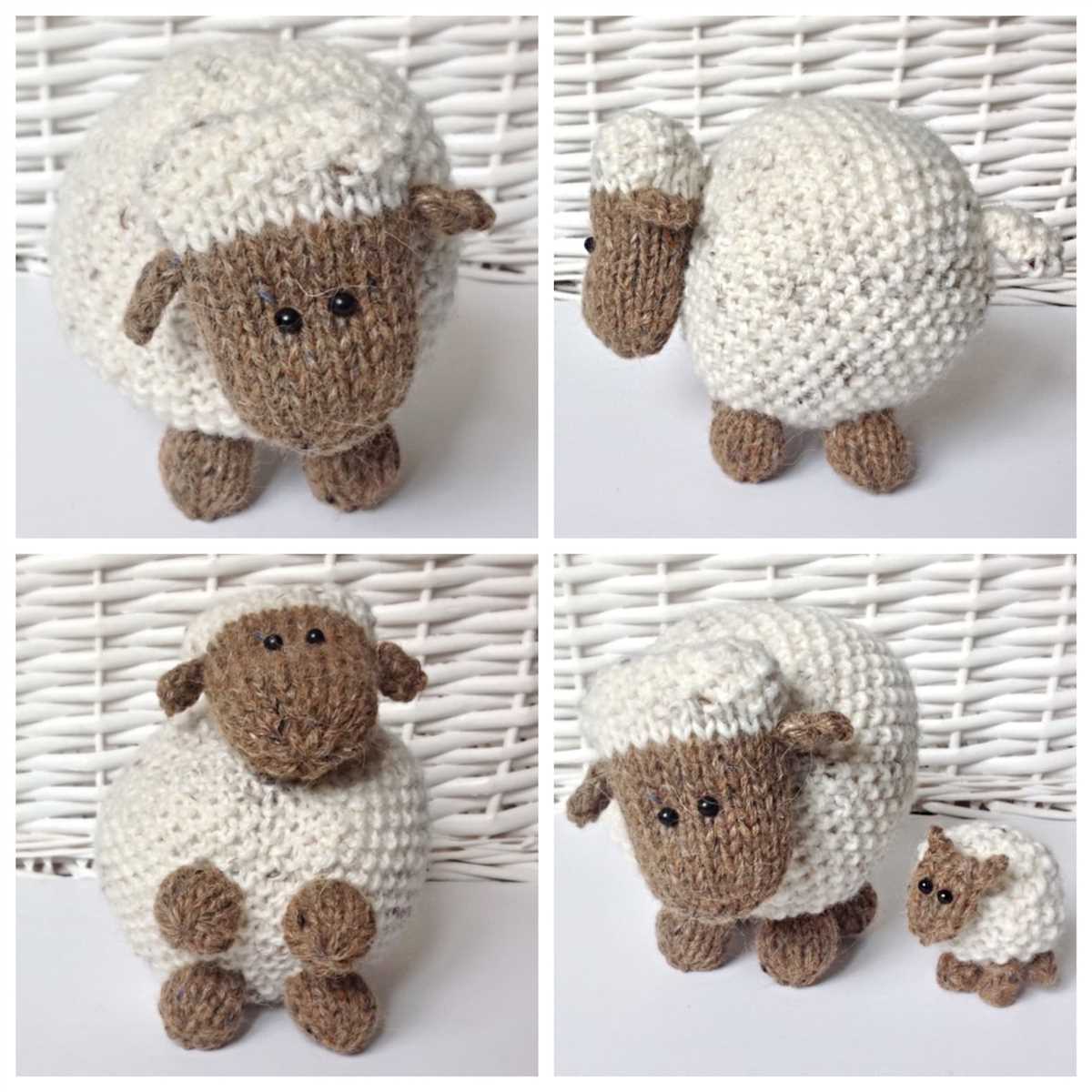 Knitted lamb pattern free