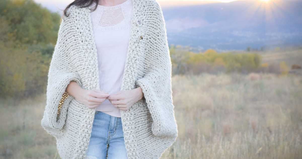 Free easy knit cardigan sweater patterns