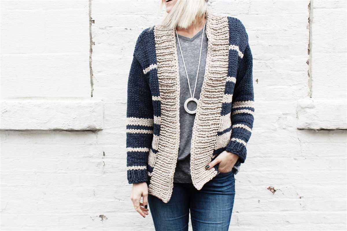 Free easy knit cardigan sweater patterns