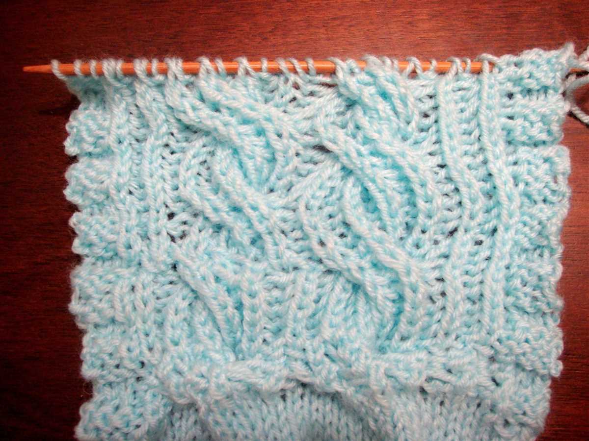 Easy brioche knitting pattern