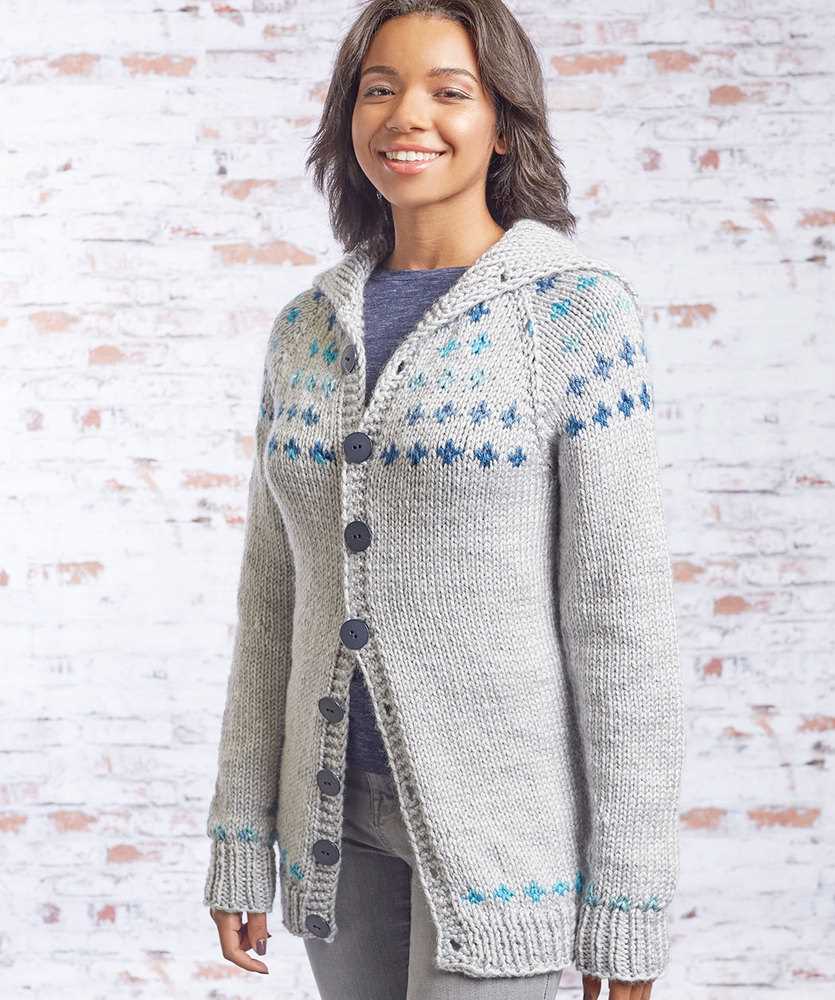 Free fair isle cardigan knitting patterns