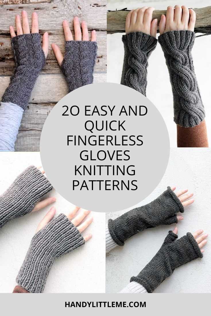 Free fingerless glove patterns to knit