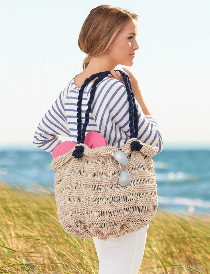 Knitting tote pattern