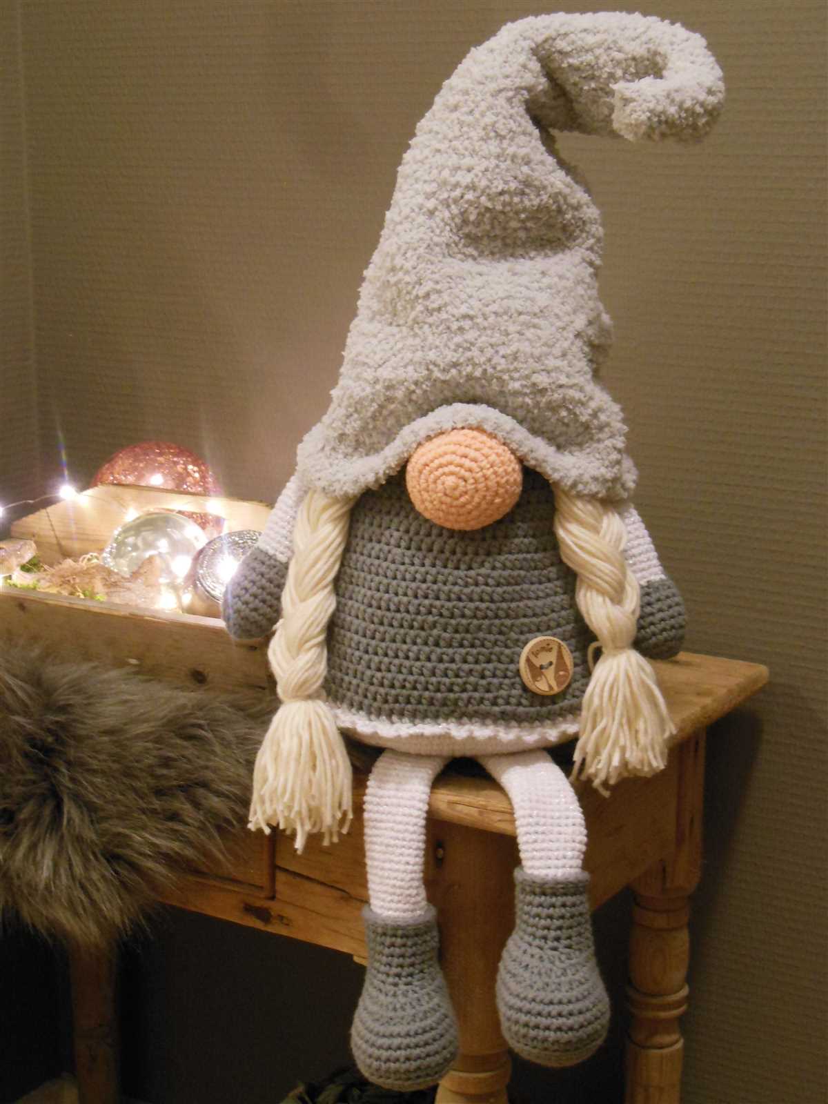 Free gnome knitting pattern