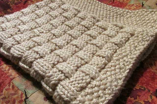 Knit and purl blanket patterns