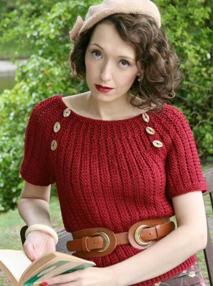 Vintage style knitting patterns