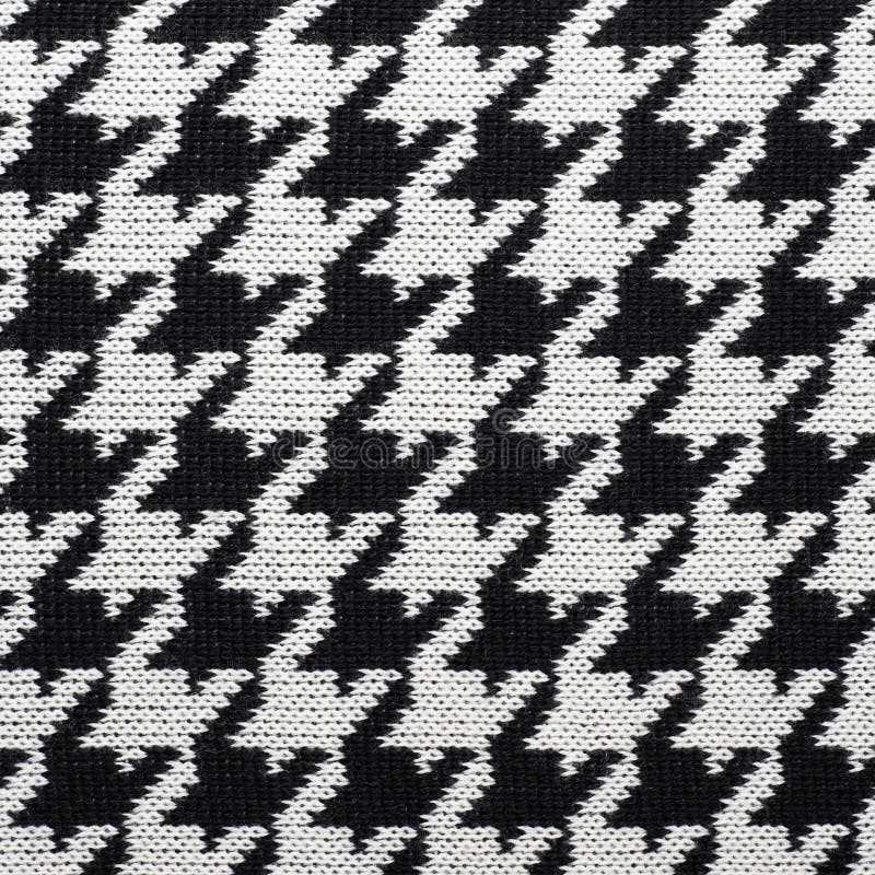 Free houndstooth knit pattern