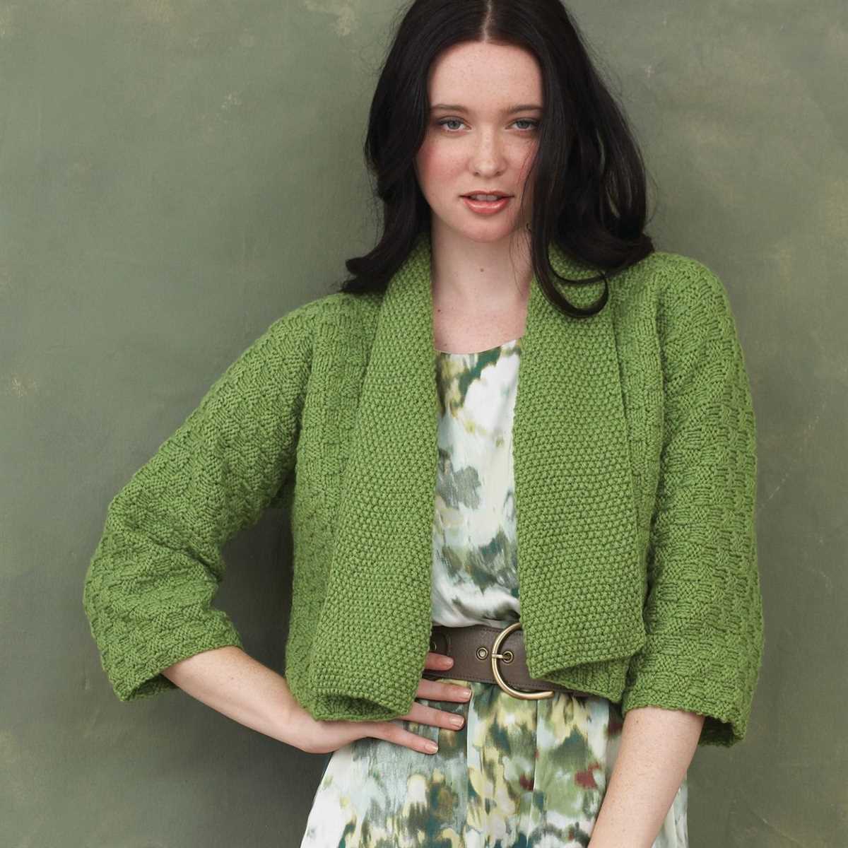 Easy kimono knitting pattern