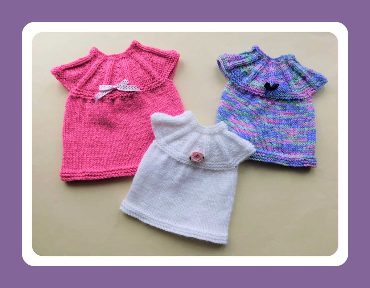 Knitted baby clothes free patterns