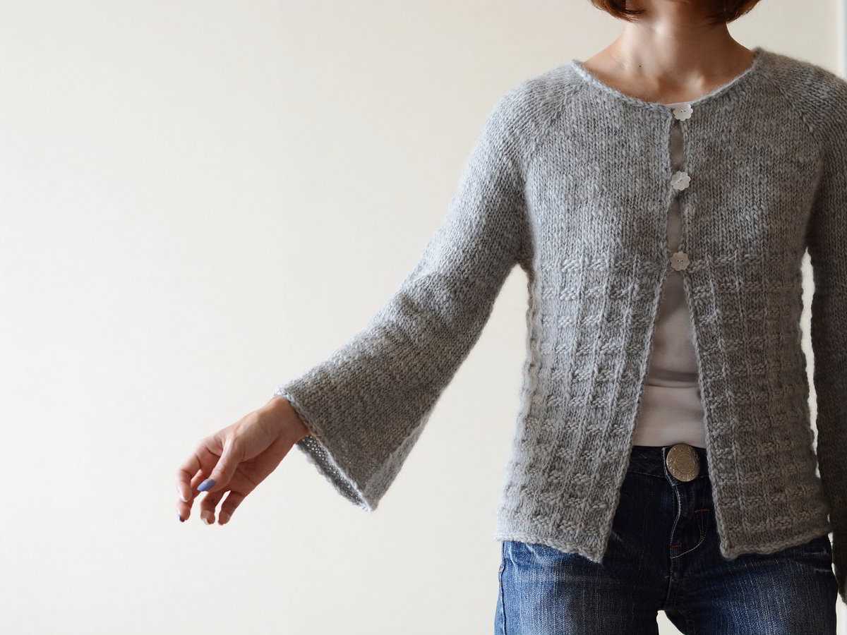 Cardigan knitting pattern uk