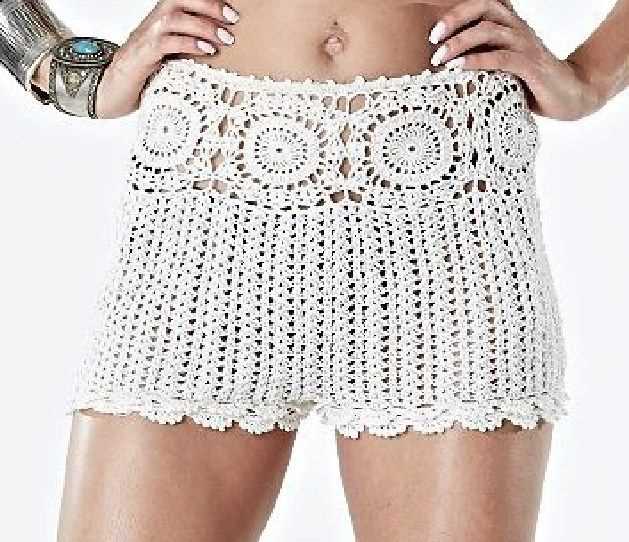 Knit shorts pattern for ladies