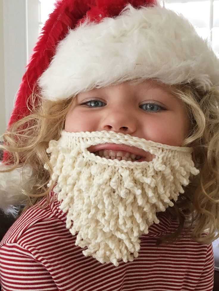 Free knitted beard pattern