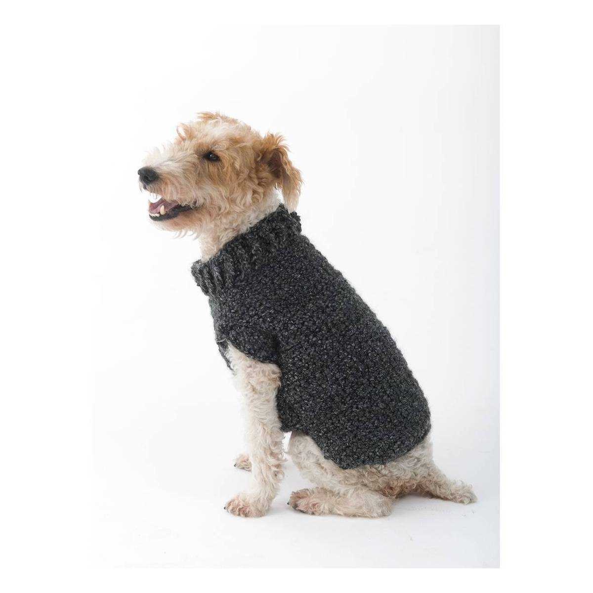 Free knitting pattern dog jumper