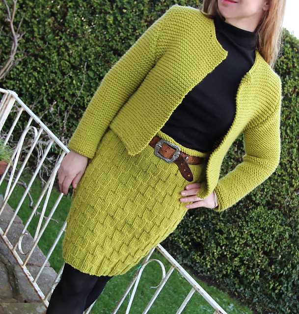 Free knitting pattern for chanel style jacket