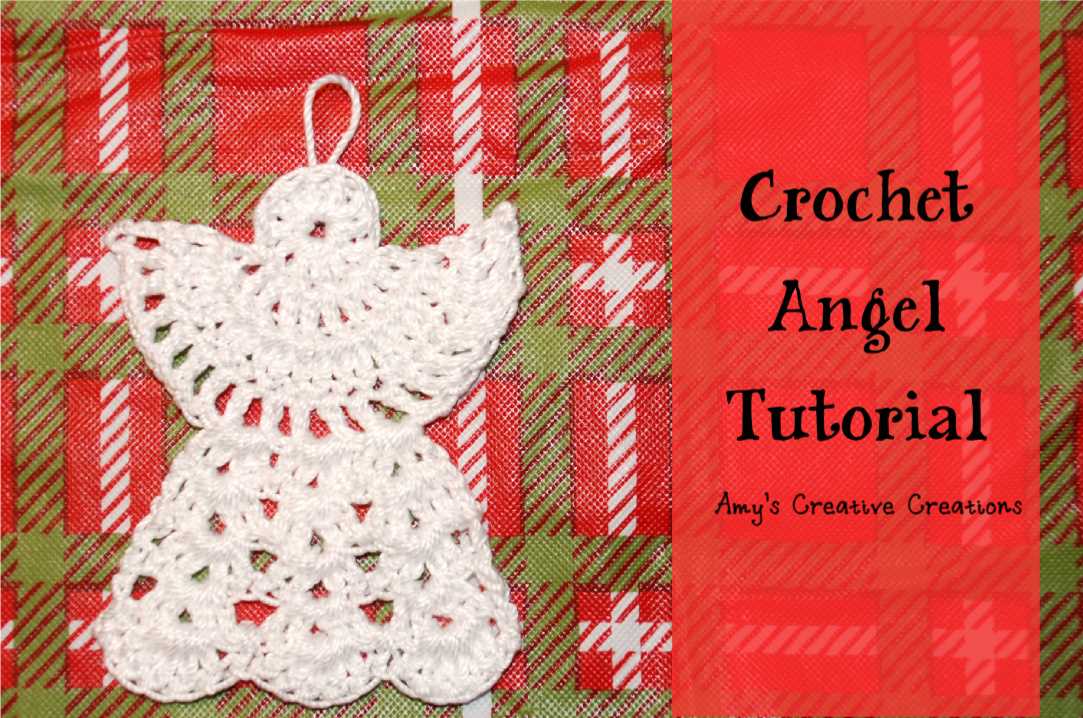 Free knitting pattern for christmas angel