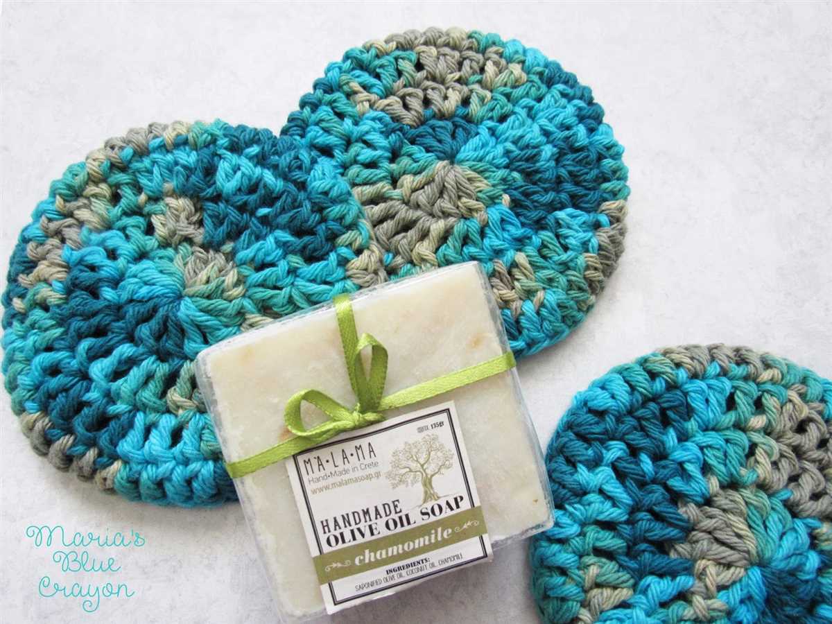 Free knitting pattern for dish scrubbies