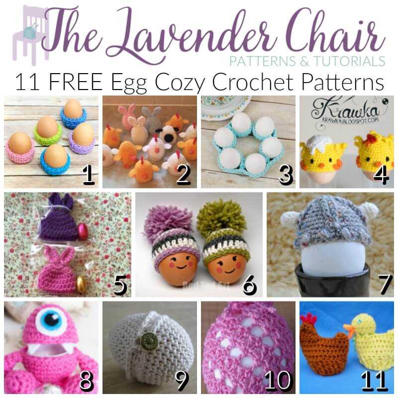 Free knitting pattern for egg cosy