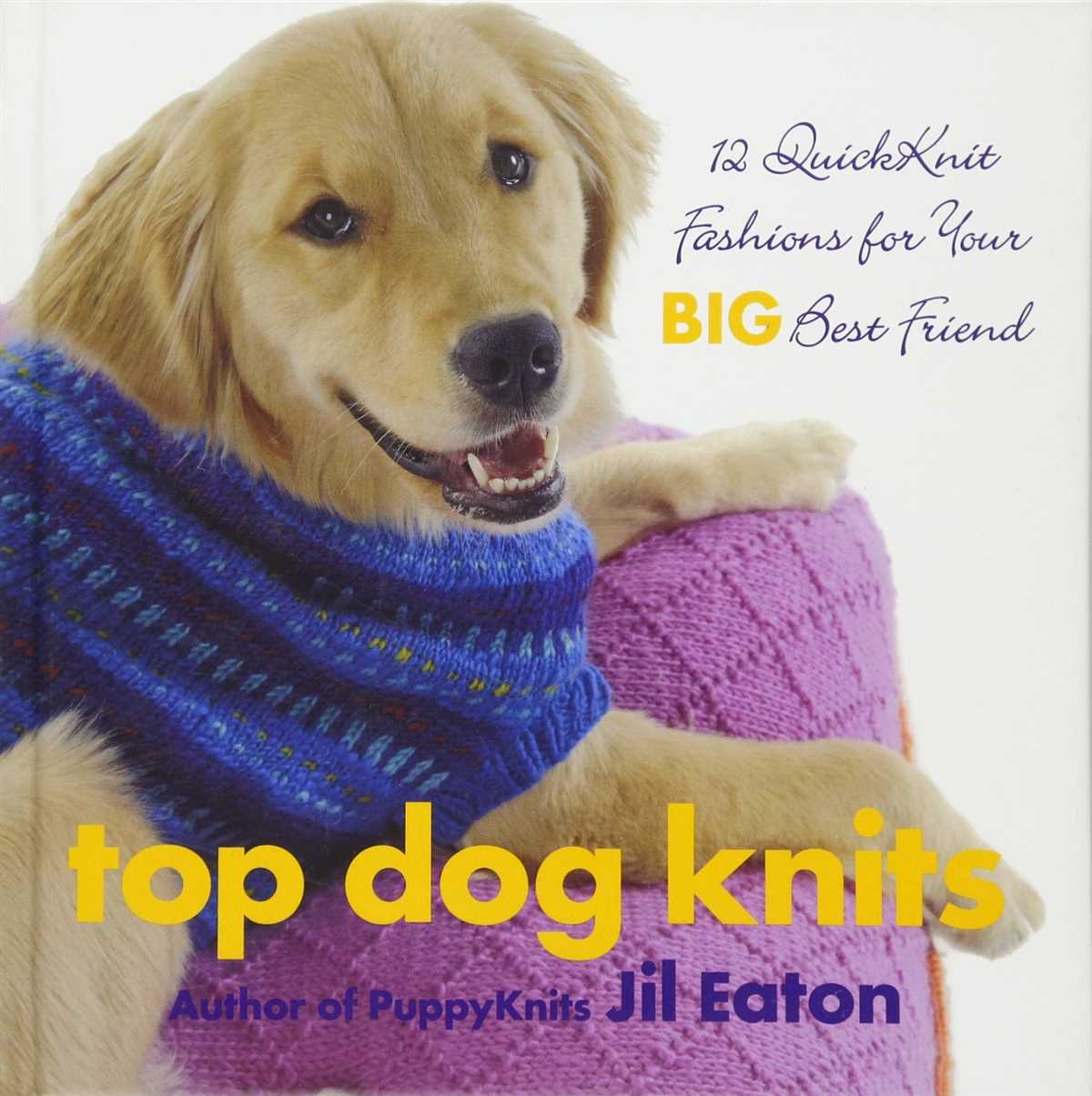 Free knitting pattern for large dog sweater