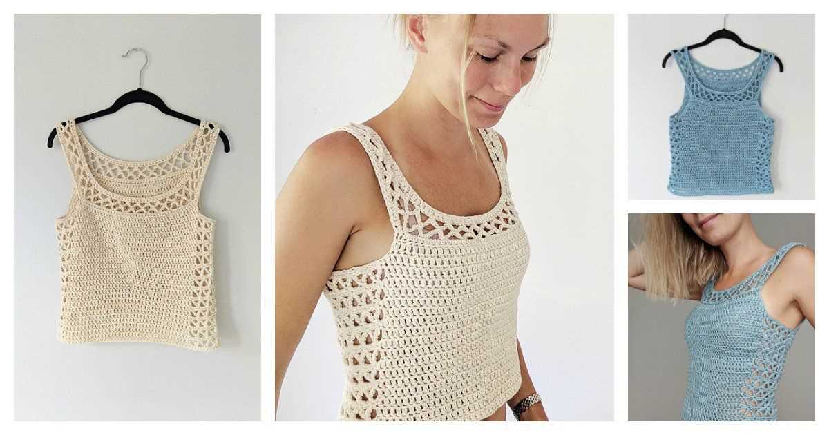 Free knitting pattern for men's tank top