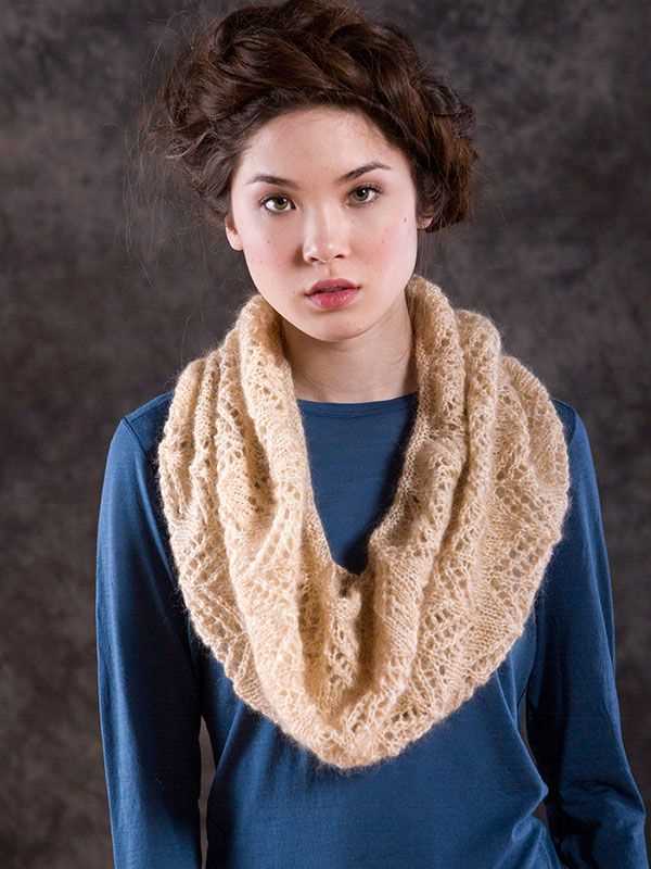 Free knitting pattern for snood