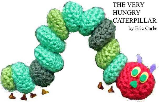 Free knitting pattern for the very hungry caterpillar