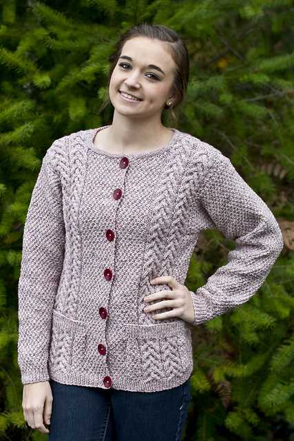 Free knitting patterns cardigans ladies