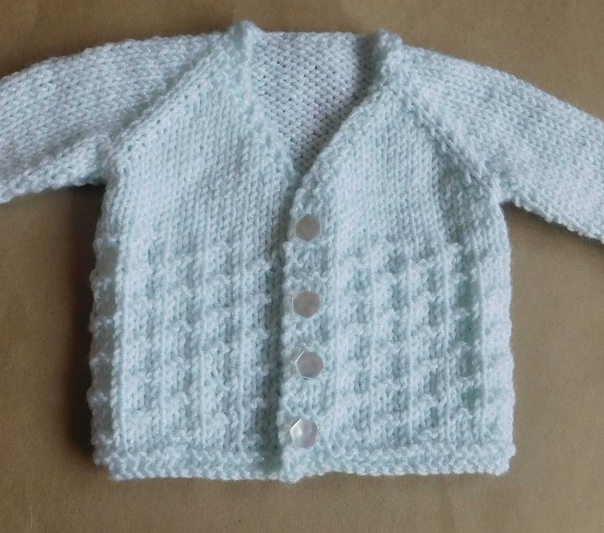 Free knitting patterns for baby boy cardigans