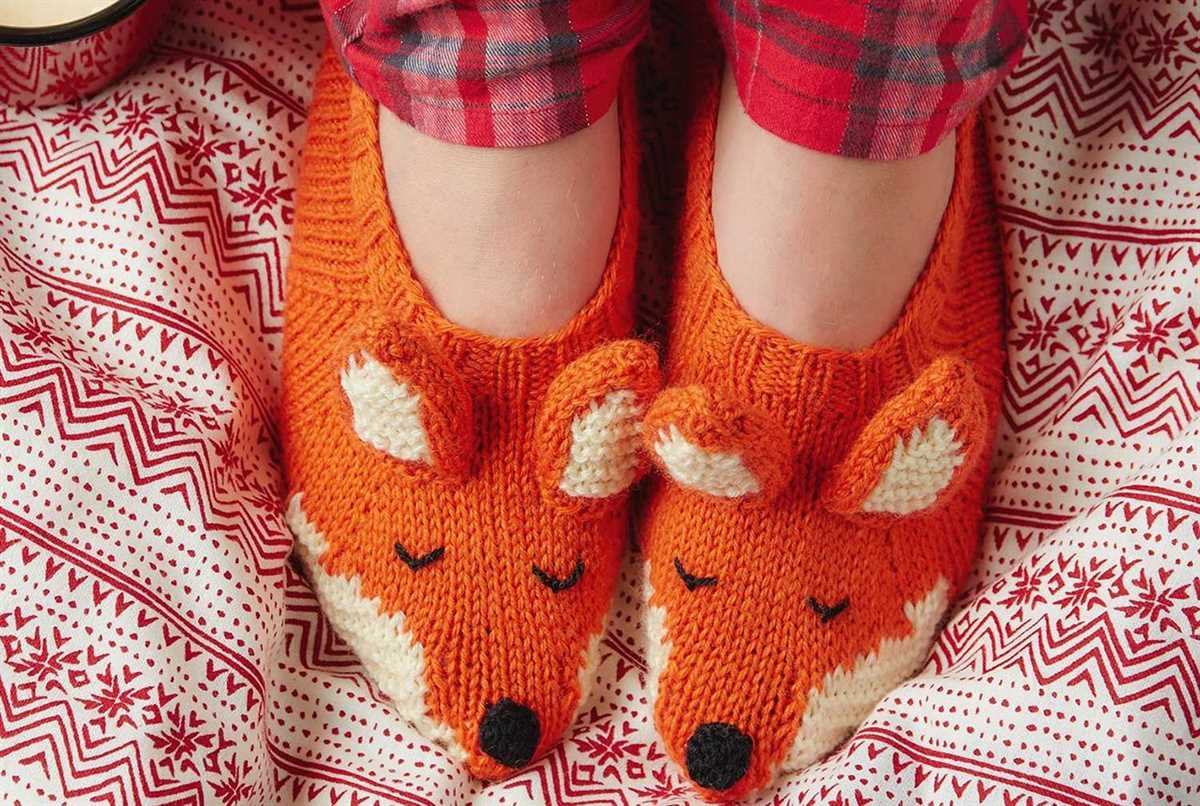 Free knitting patterns for childrens slippers