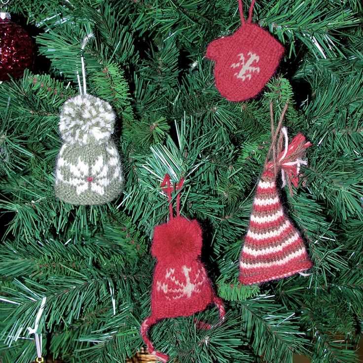 Free knitting patterns for christmas tree decorations