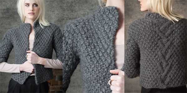 Free knitting patterns for coats and jackets