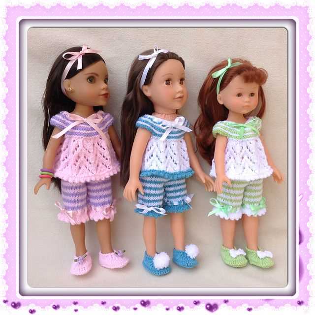 Free knitting patterns for doll clothes