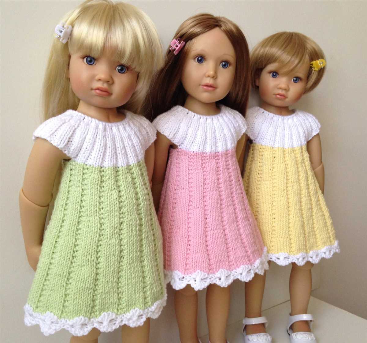 Free knitting patterns for doll clothes