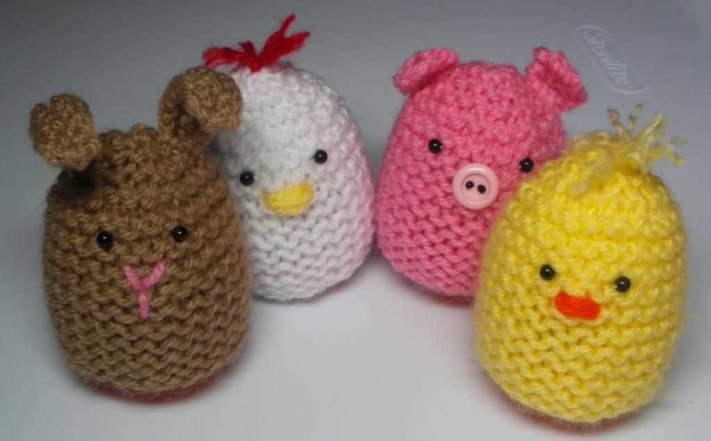 Free knitting patterns for easter egg covers