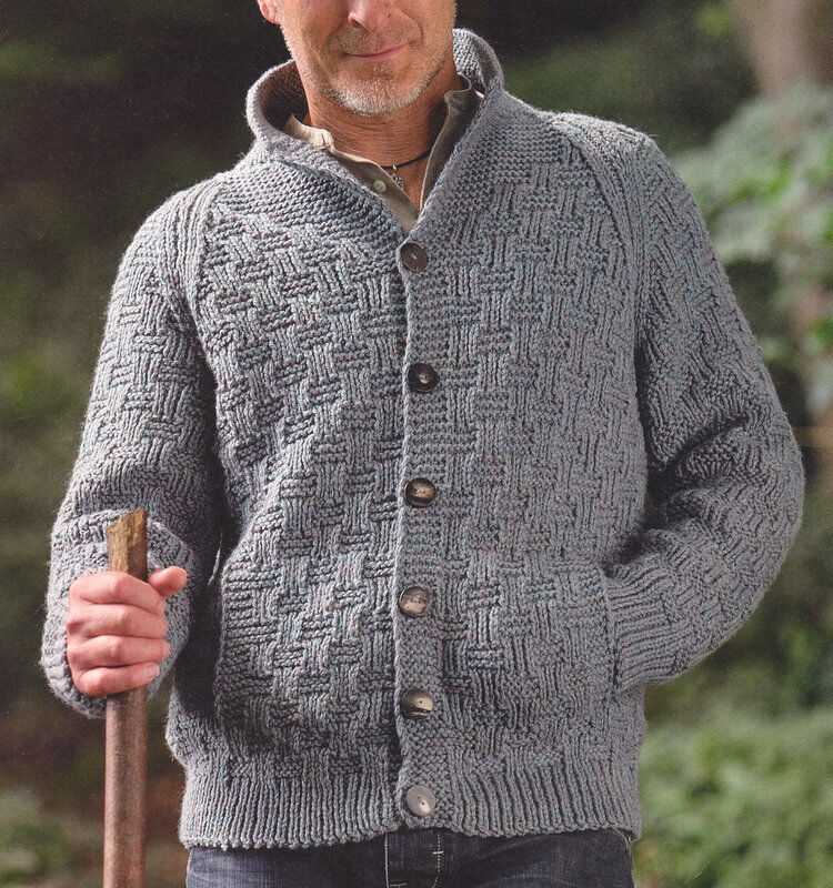 Free knitting patterns for men's jackets