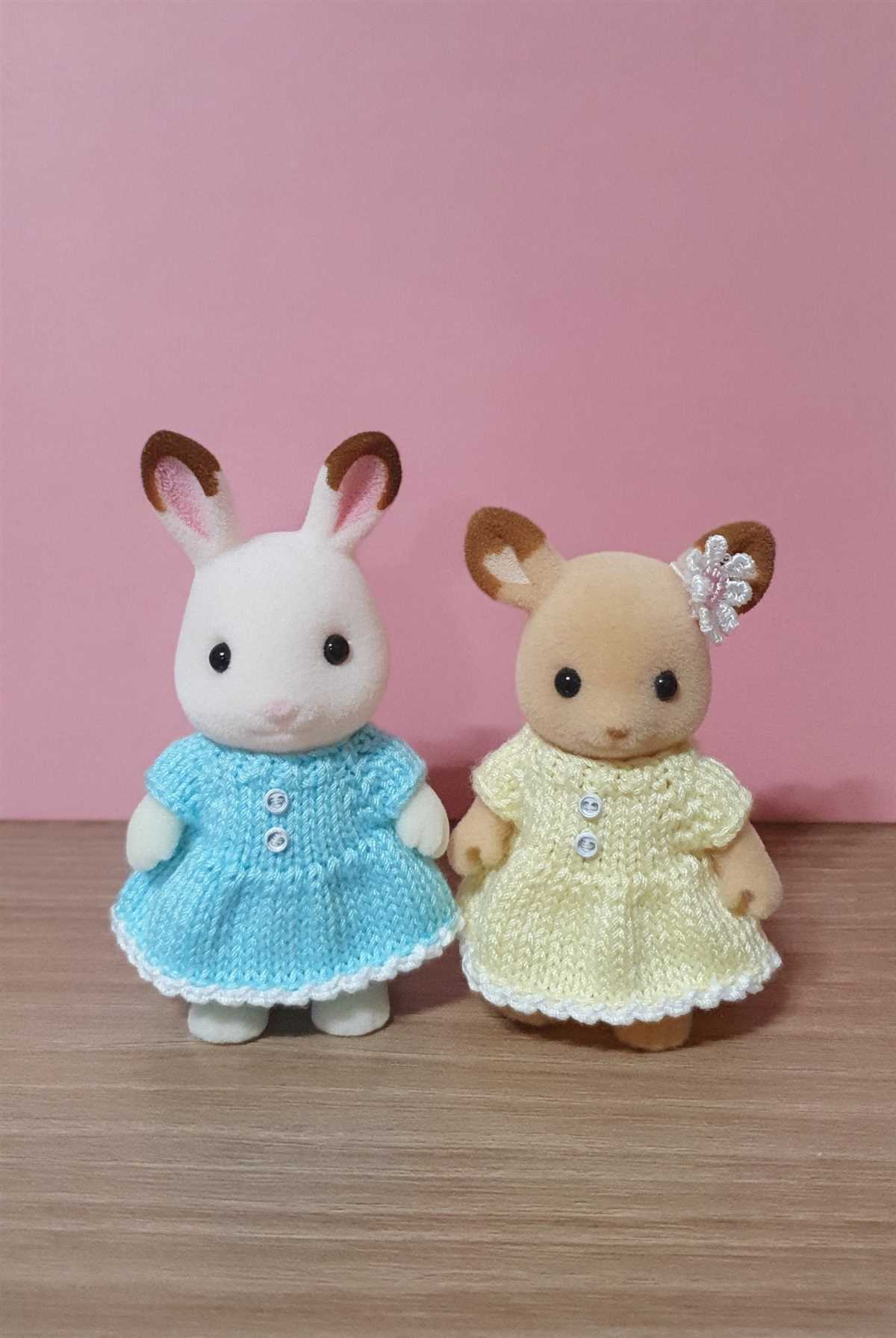 Free knitting patterns for sylvanian families