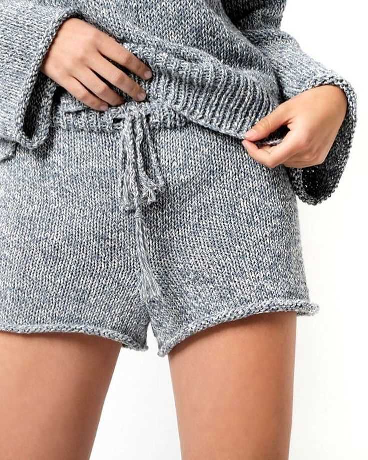 Knit short pattern