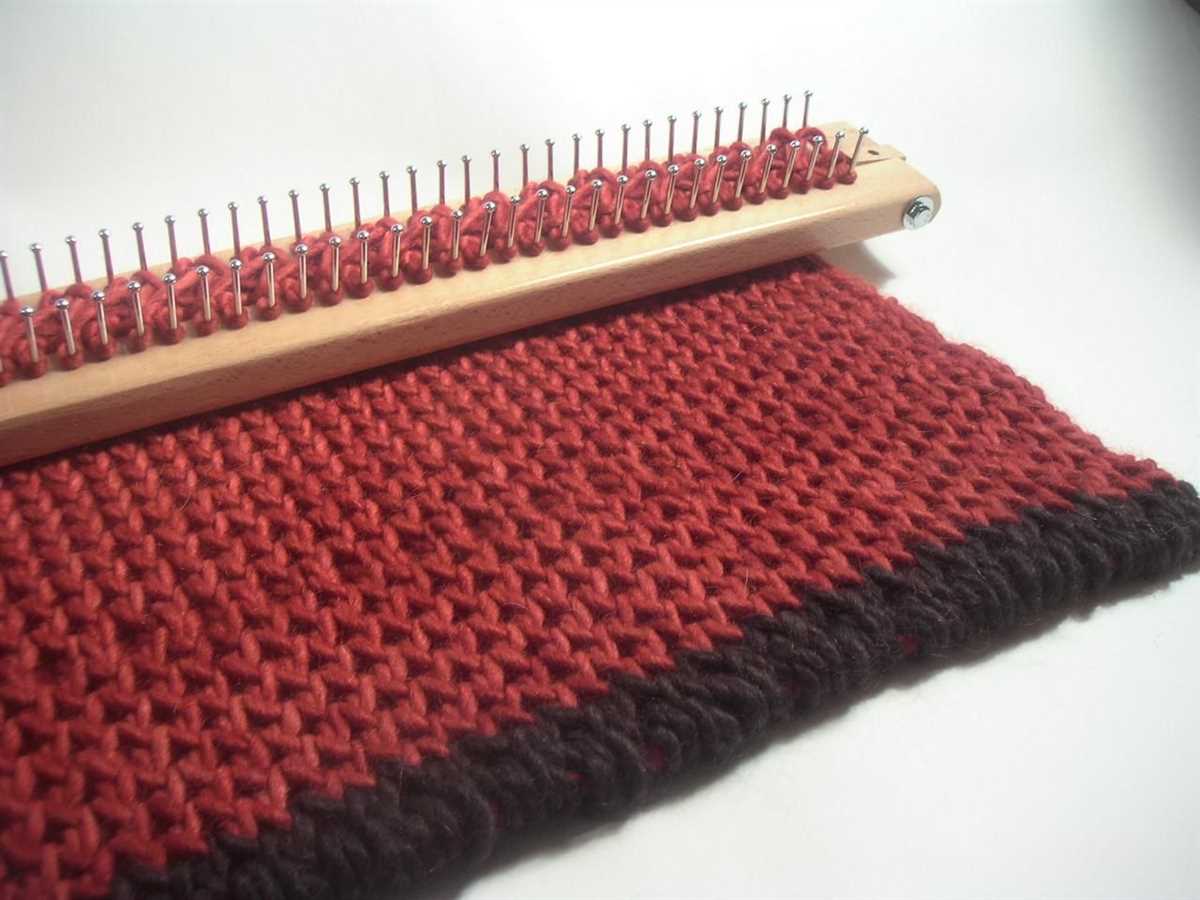 Flat loom knitting patterns