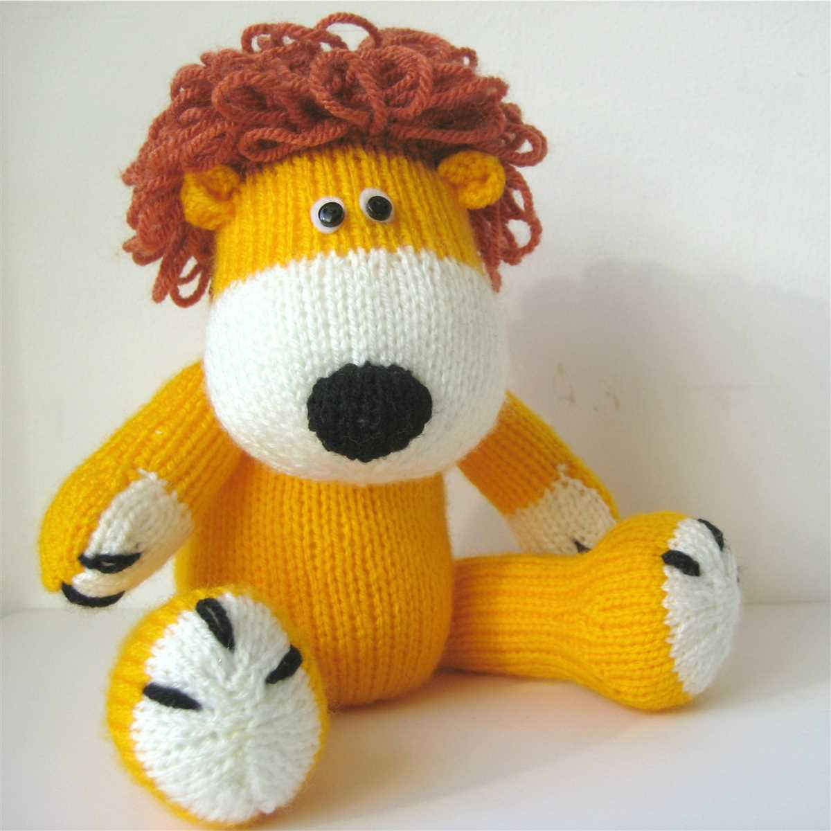 Free lion knitting pattern