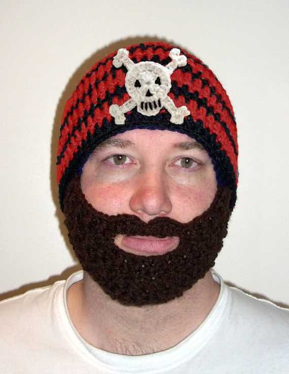 Free knitted beard pattern